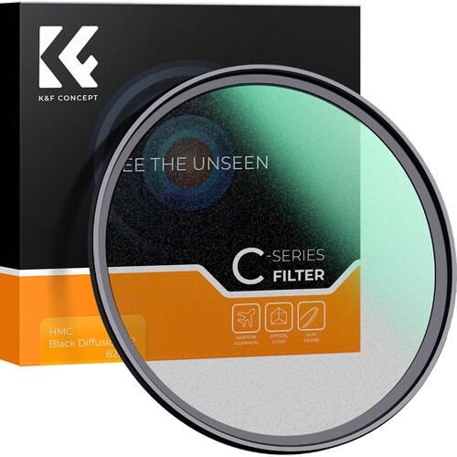 K&F Concept KF01.2238 62mm C Series Black Mist Filter 1/2